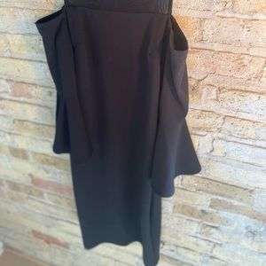 Premier Amour Black Cocktail Dress